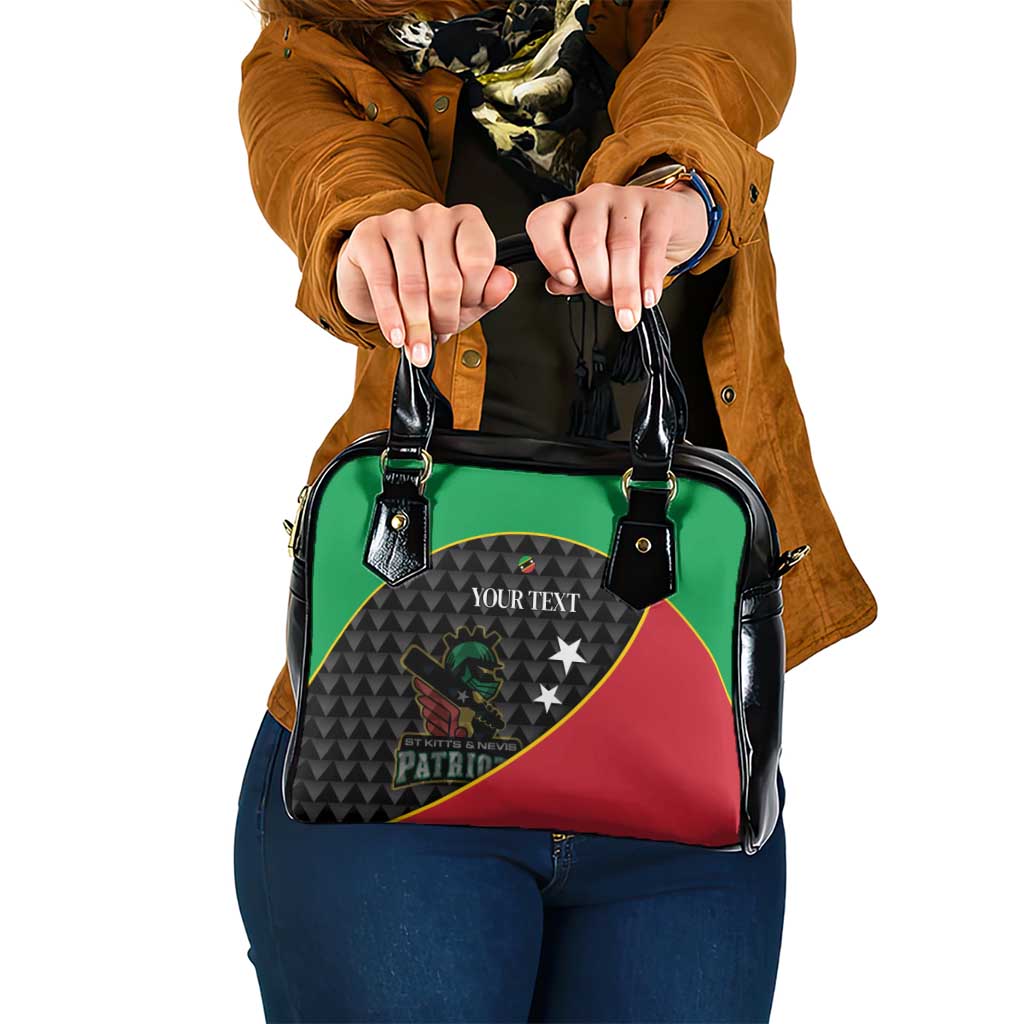 St Kitts and Nevis Cricket Custom Shoulder Handbag 10th Anniversary Go Champions Patriots LT14