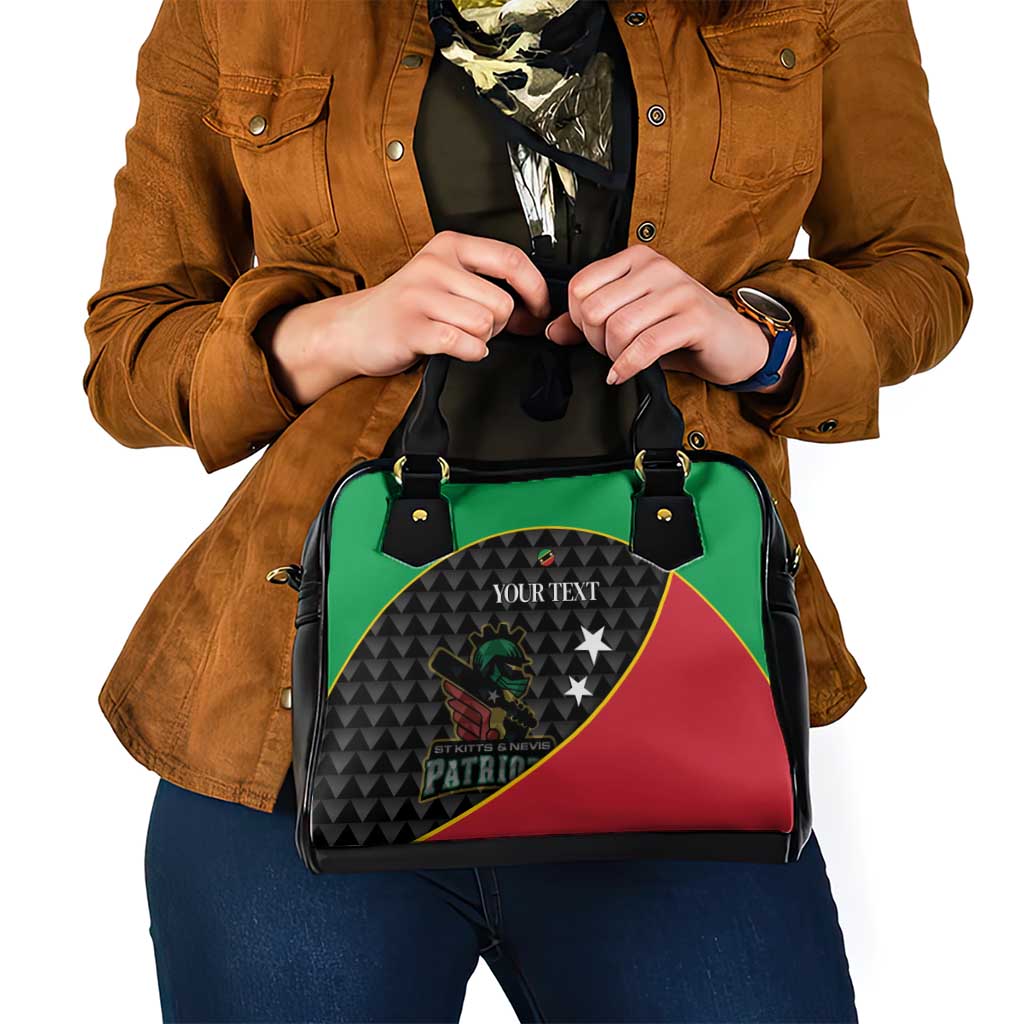 St Kitts and Nevis Cricket Custom Shoulder Handbag 10th Anniversary Go Champions Patriots LT14
