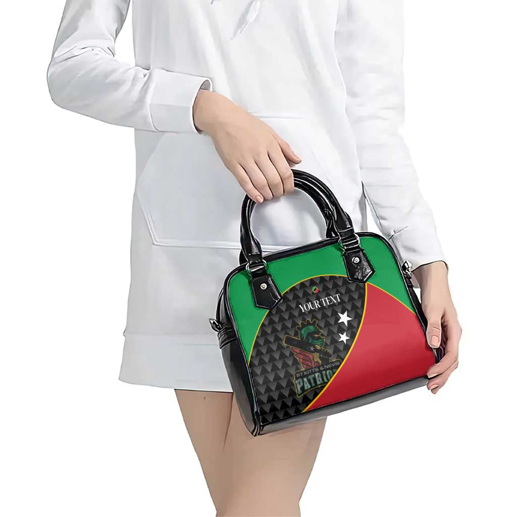 St Kitts and Nevis Cricket Custom Shoulder Handbag 10th Anniversary Go Champions Patriots LT14