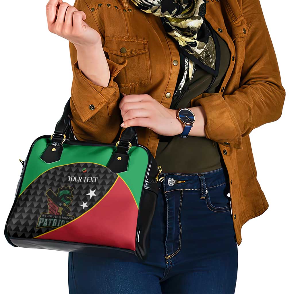 St Kitts and Nevis Cricket Custom Shoulder Handbag 10th Anniversary Go Champions Patriots LT14