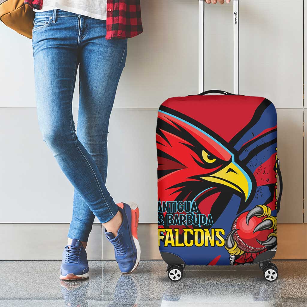 Antigua and Barbuda Cricket Custom Luggage Cover Go Champions Falcons LT14