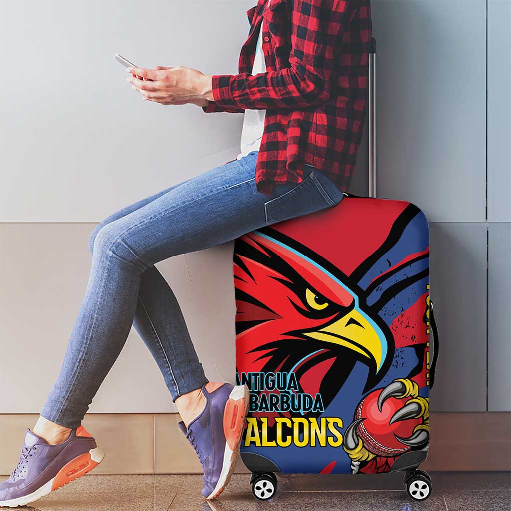 Antigua and Barbuda Cricket Custom Luggage Cover Go Champions Falcons LT14