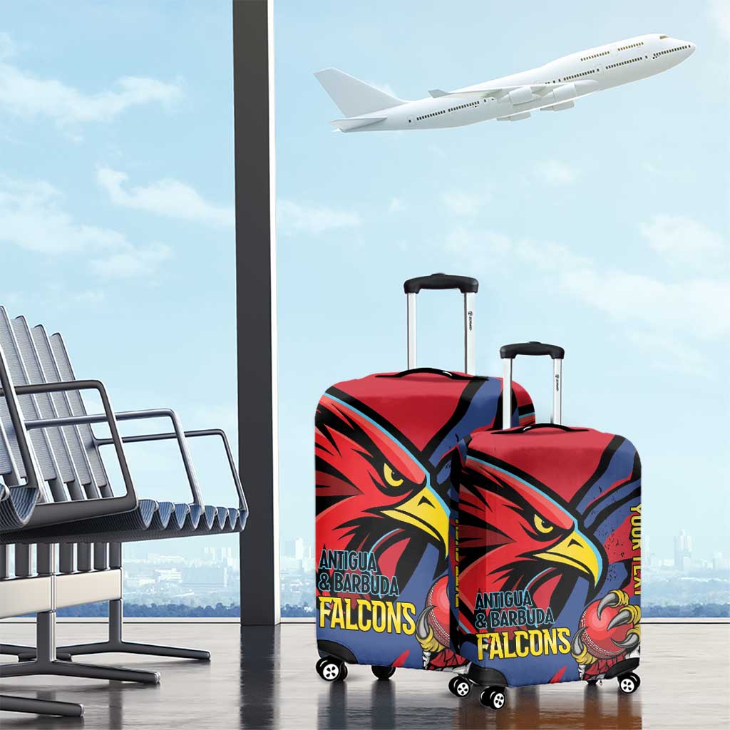 Antigua and Barbuda Cricket Custom Luggage Cover Go Champions Falcons LT14