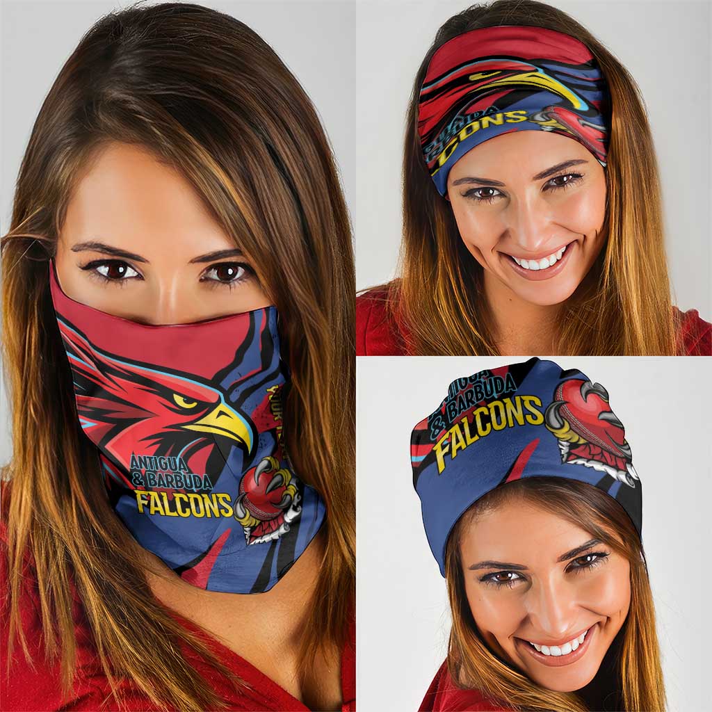 Antigua and Barbuda Cricket Custom Neck Gaiter Go Champions Falcons LT14