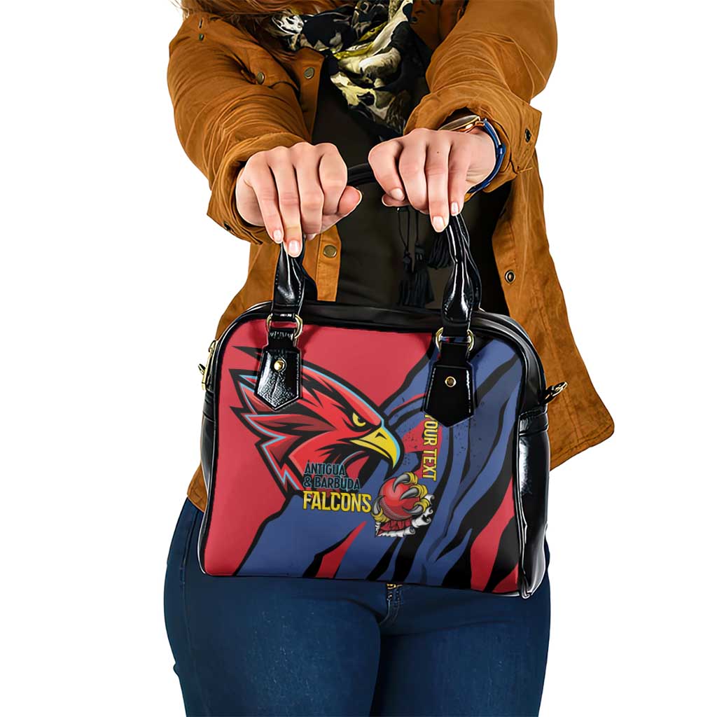Antigua and Barbuda Cricket Custom Shoulder Handbag Go Champions Falcons LT14