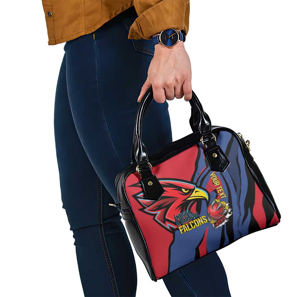 Antigua and Barbuda Cricket Custom Shoulder Handbag Go Champions Falcons LT14