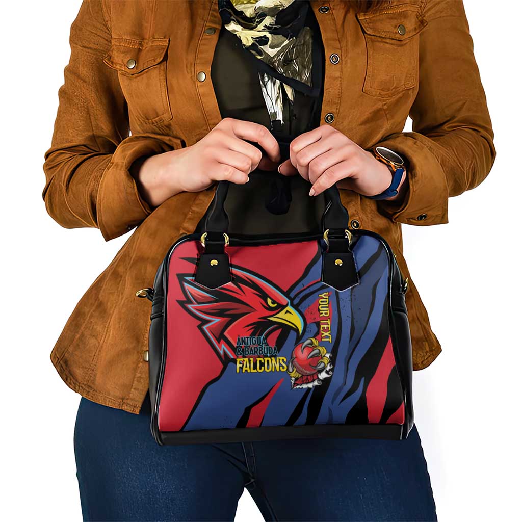 Antigua and Barbuda Cricket Custom Shoulder Handbag Go Champions Falcons LT14