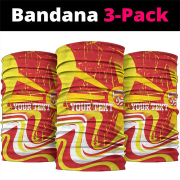 Macedonia Football Custom Neck Gaiter Go Risovi Grunge Style LT14