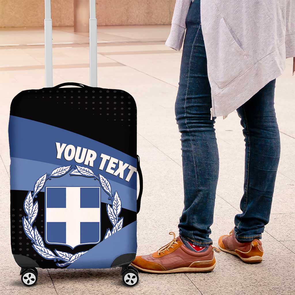 Personalised Greece Hellas Luggage Cover Coat Of Arms LT14