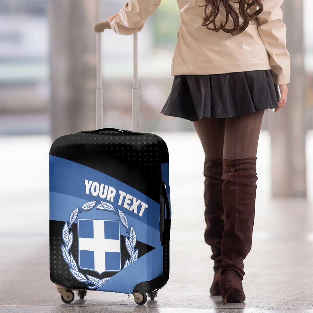 Personalised Greece Hellas Luggage Cover Coat Of Arms LT14