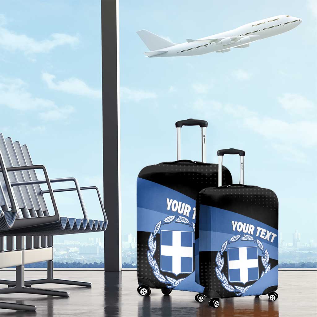 Personalised Greece Hellas Luggage Cover Coat Of Arms LT14