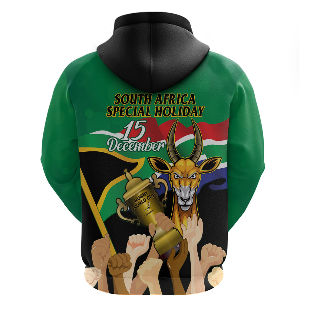 South Africa Special Holiday Hoodie Springboks Champions Celebration Rugby Is My Soul LT14