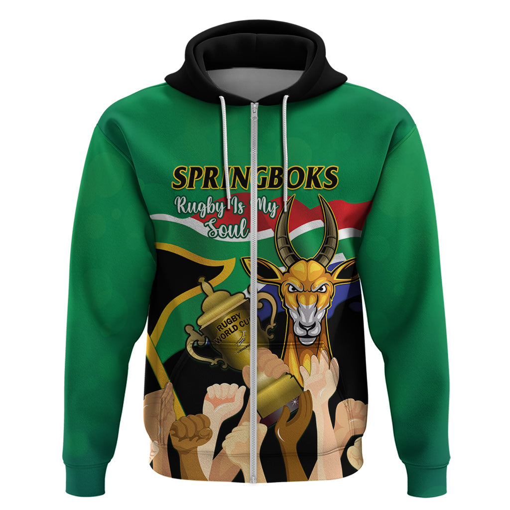 South Africa Special Holiday Hoodie Springboks Champions Celebration Rugby Is My Soul LT14