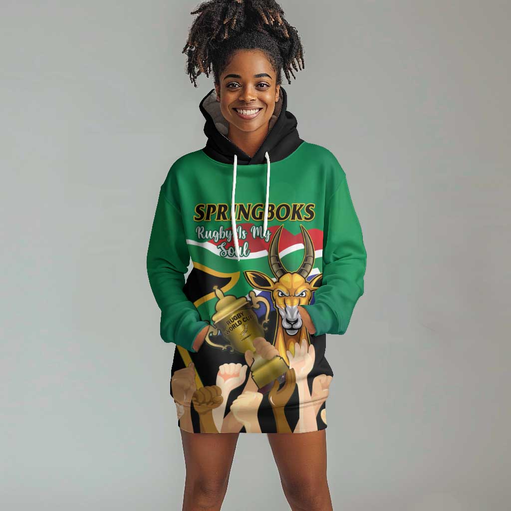 South Africa Special Holiday Hoodie Dress Springboks Champions Celebration Rugby Is My Soul LT14