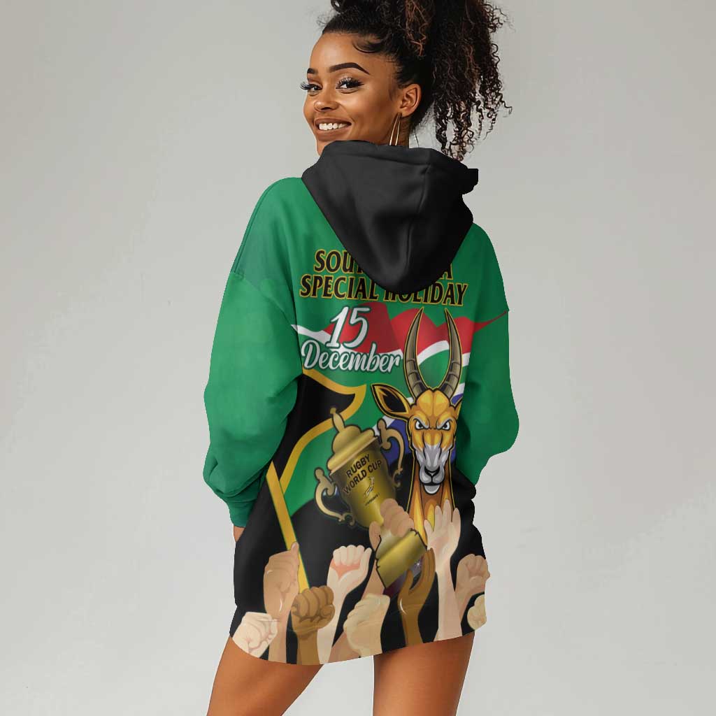 South Africa Special Holiday Hoodie Dress Springboks Champions Celebration Rugby Is My Soul LT14