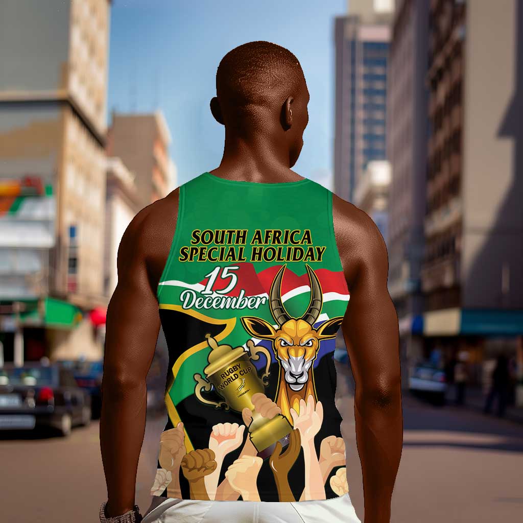 South Africa Special Holiday Men Tank Top Springboks Champions Celebration Rugby Is My Soul LT14