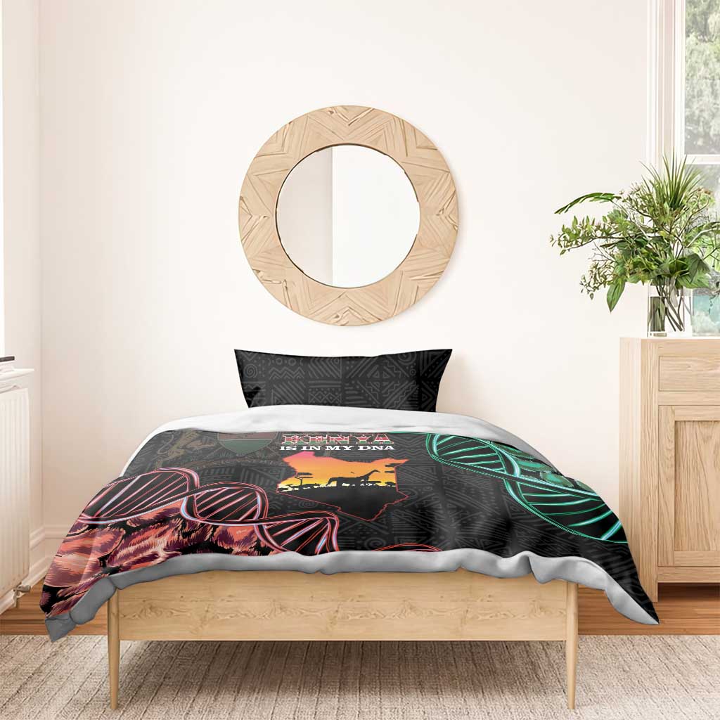 Afro Kenya Bedding Set Kenyan Is In My DNA - Jamhuri Day LT14