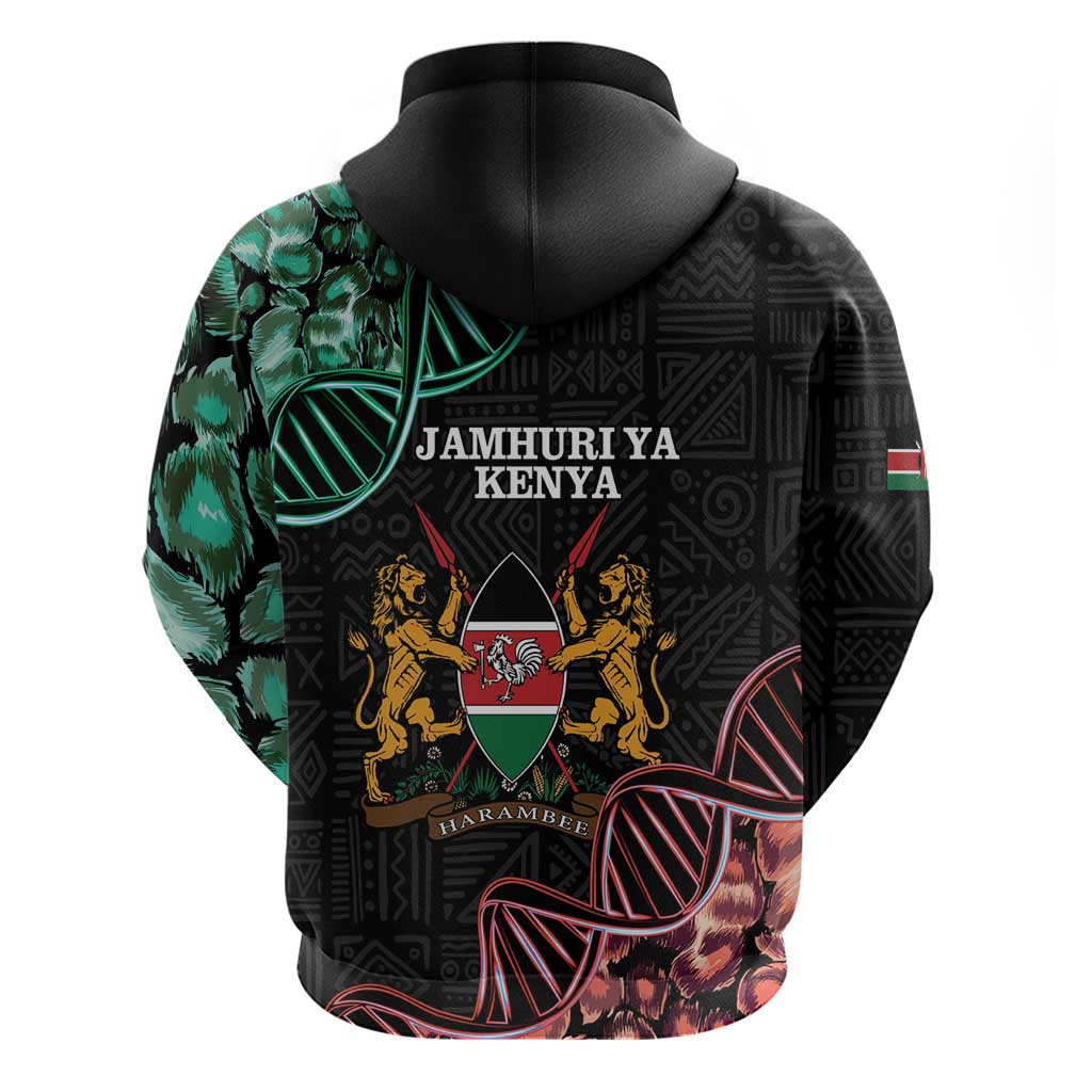 Kenya Is In My DNA Hoodie Kenyan Map Happy Jamhuri Day LT14
