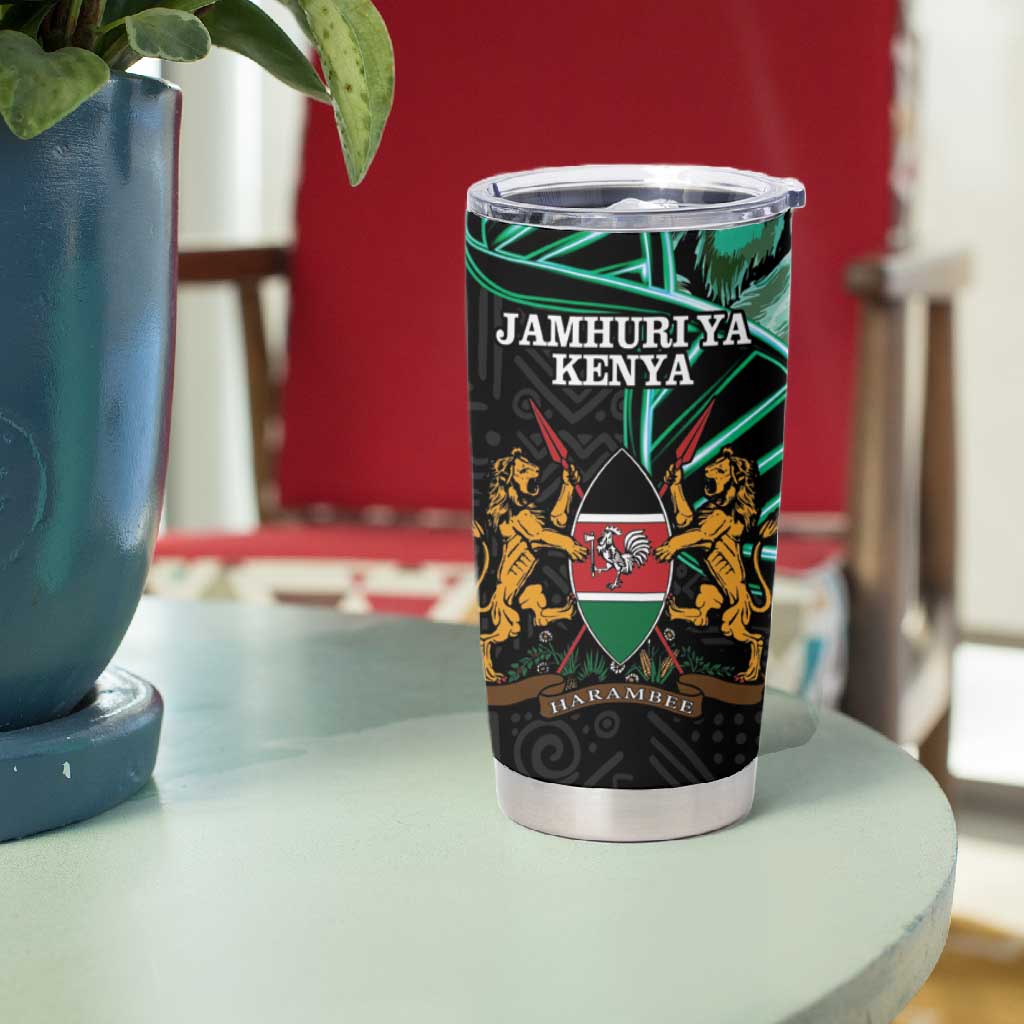 Afro Kenya Tumbler Cup Kenyan Is In My DNA - Jamhuri Day LT14