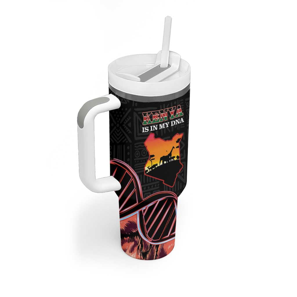 Afro Kenya Tumbler With Handle Kenyan Is In My DNA - Jamhuri Day LT14