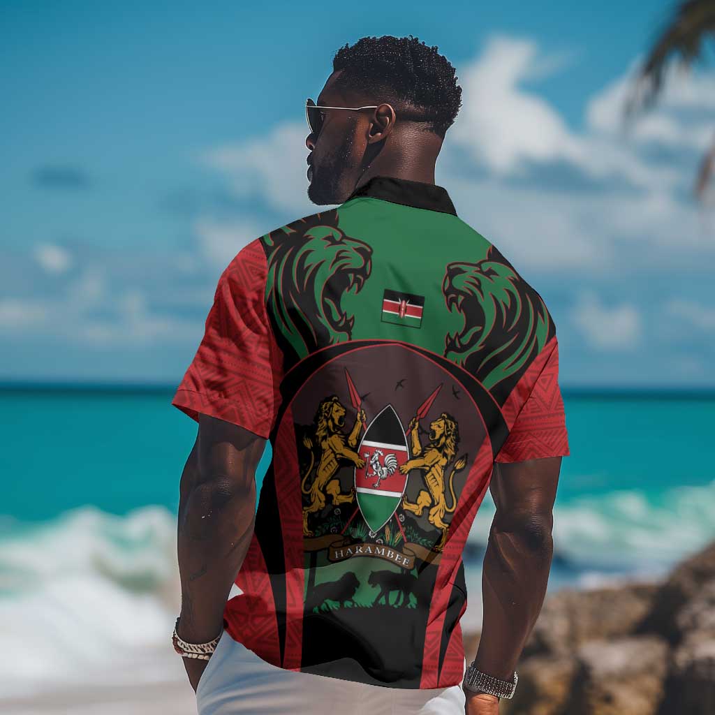 Proud Kenya 254 Hawaiian Shirt Safari Animals - African Pattern LT14