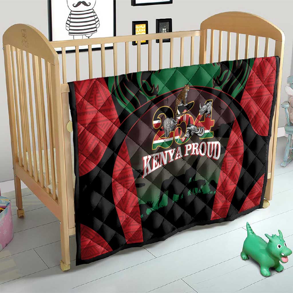 Proud Kenya 254 Quilt Safari Animals - African Pattern LT14