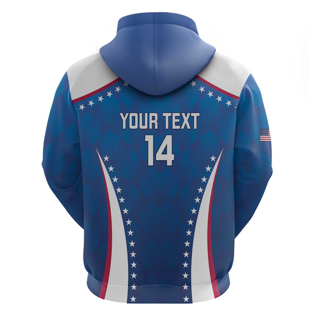 Custom USA 2025 Volleyball Hoodie Sporty Style LT14