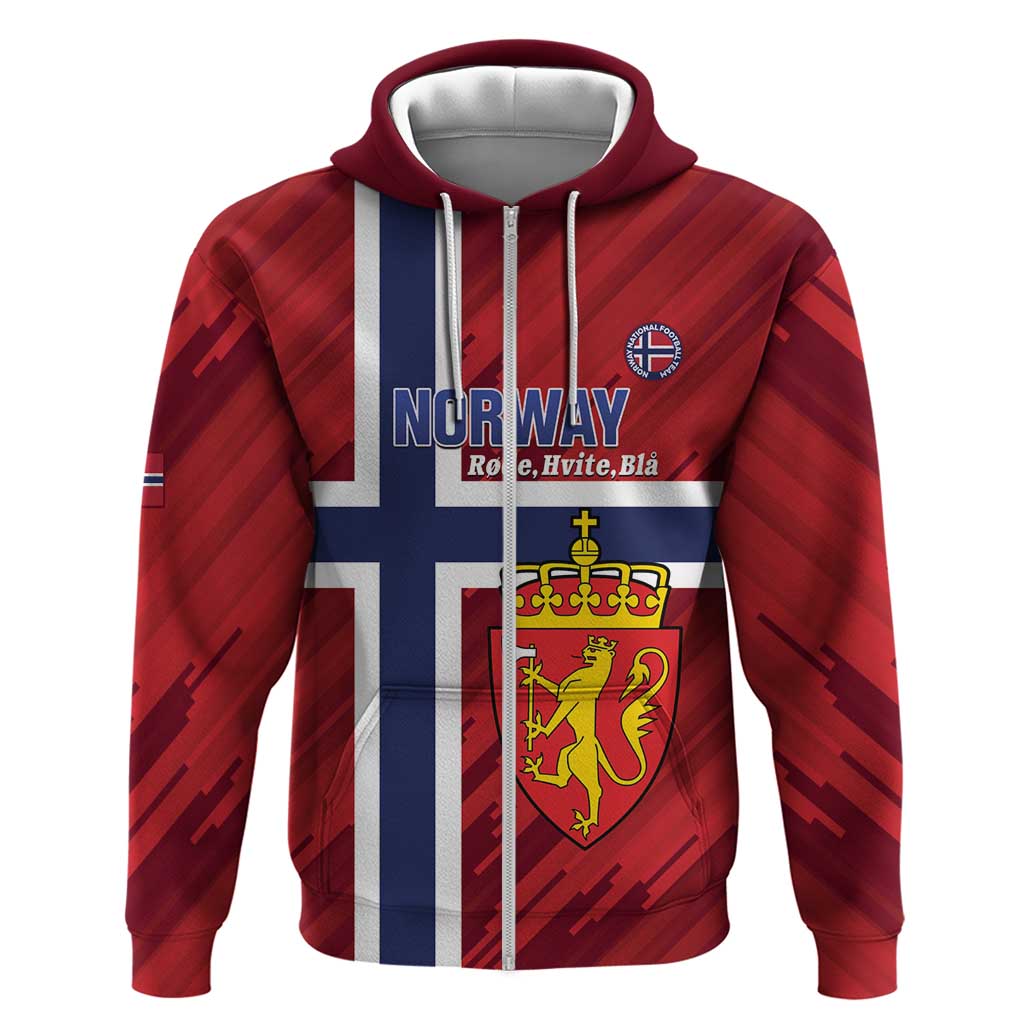 Custom Norway Football Hoodie Come On Kongeriket Norge LT14