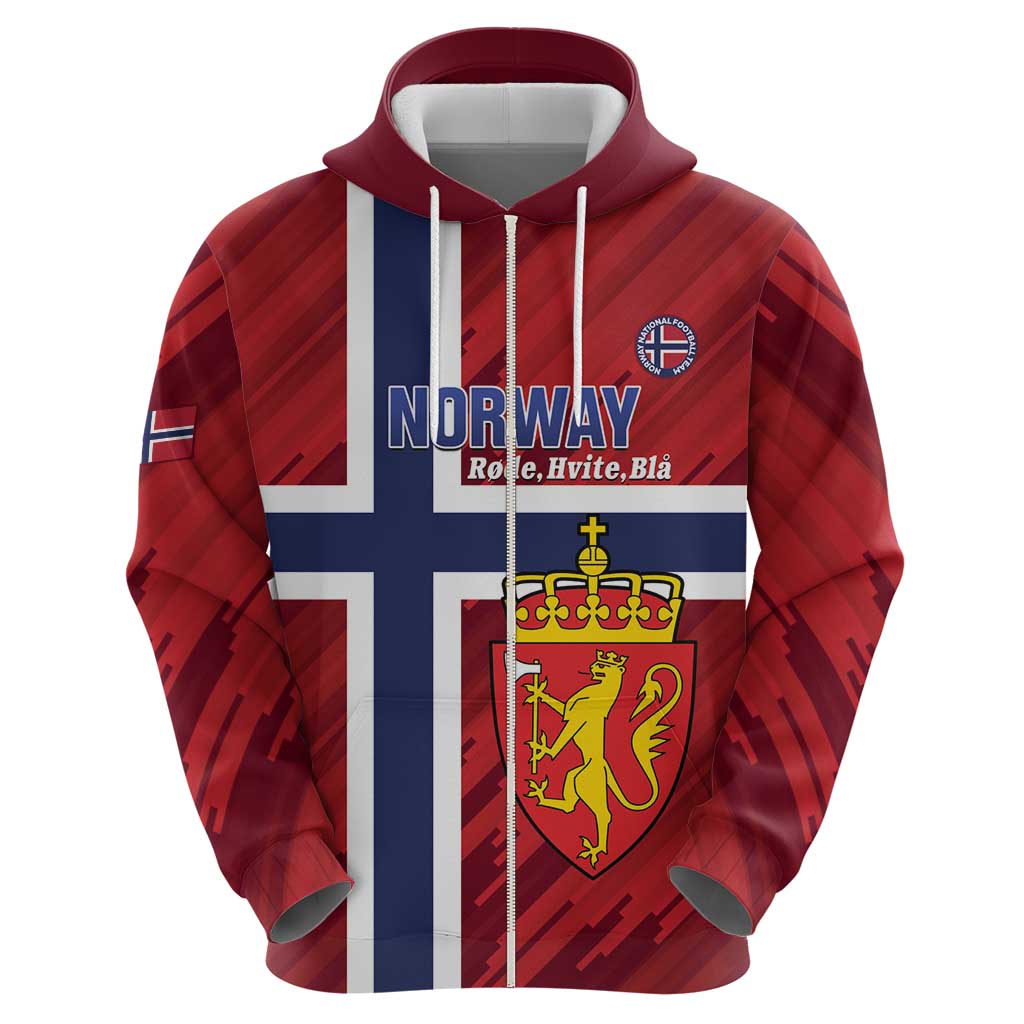 Custom Norway Football Hoodie Come On Kongeriket Norge LT14