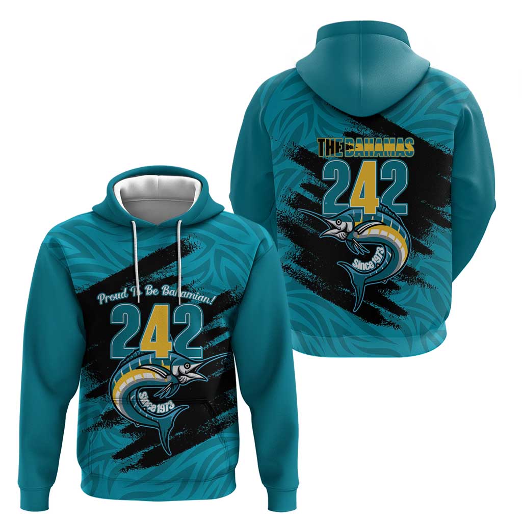 The Bahamas 242 Day Hoodie Bahamian Independence Anniversary LT14
