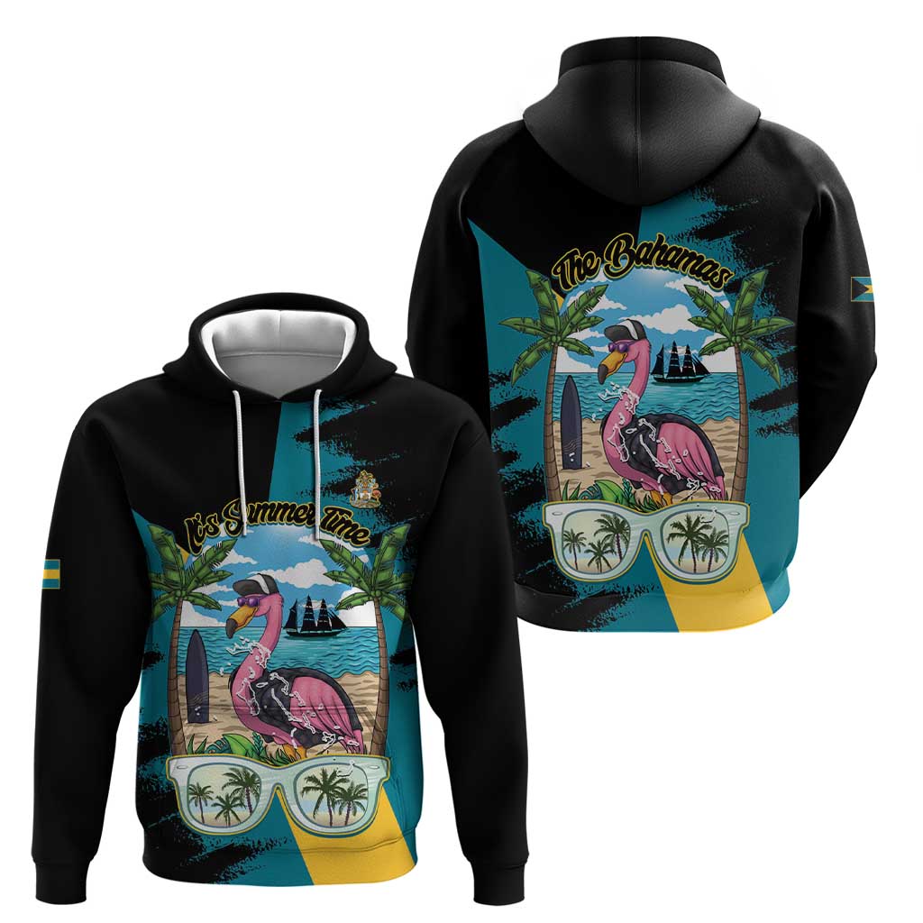 The Bahamas Flamingo Hoodie It's Summer Time LT14