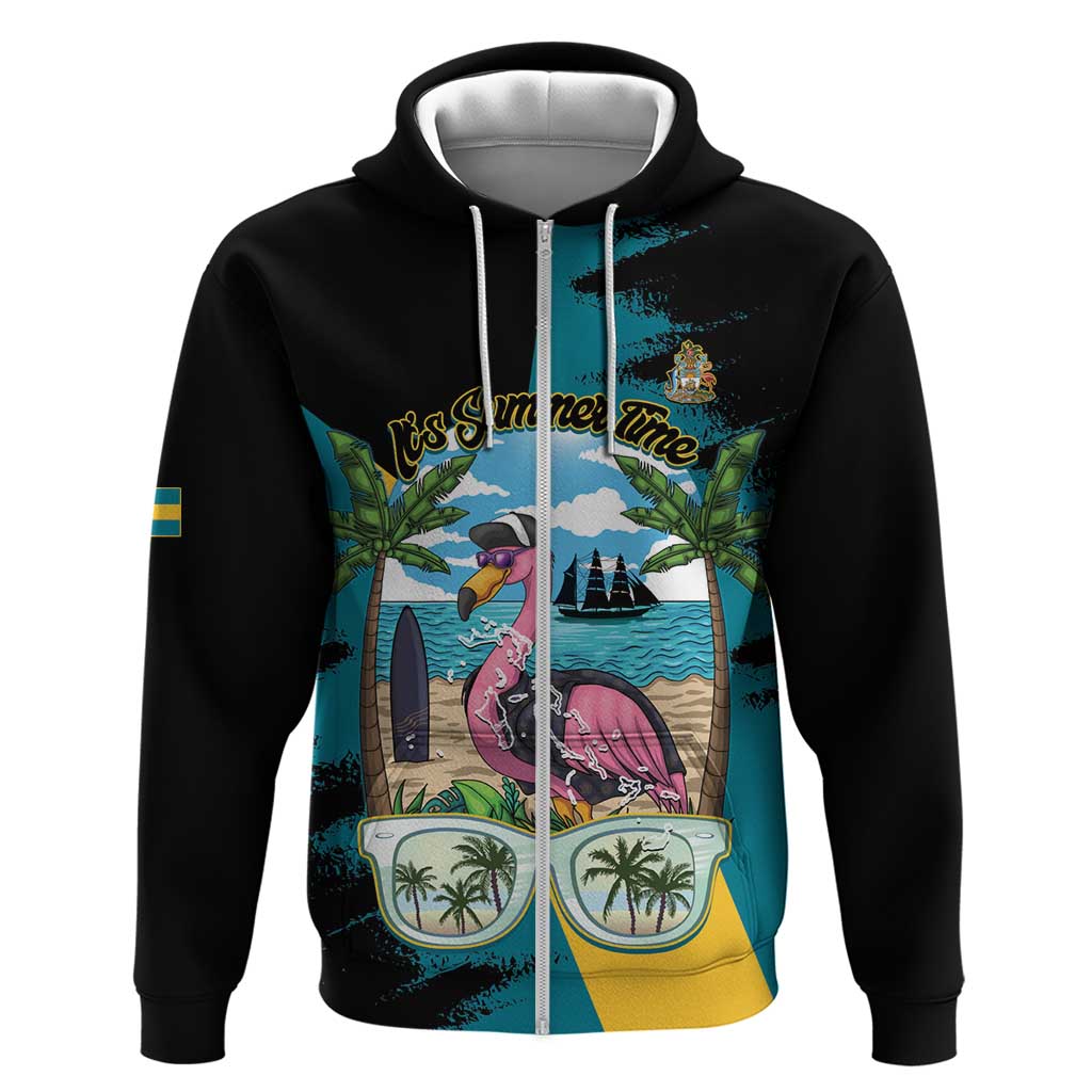The Bahamas Flamingo Hoodie It's Summer Time LT14