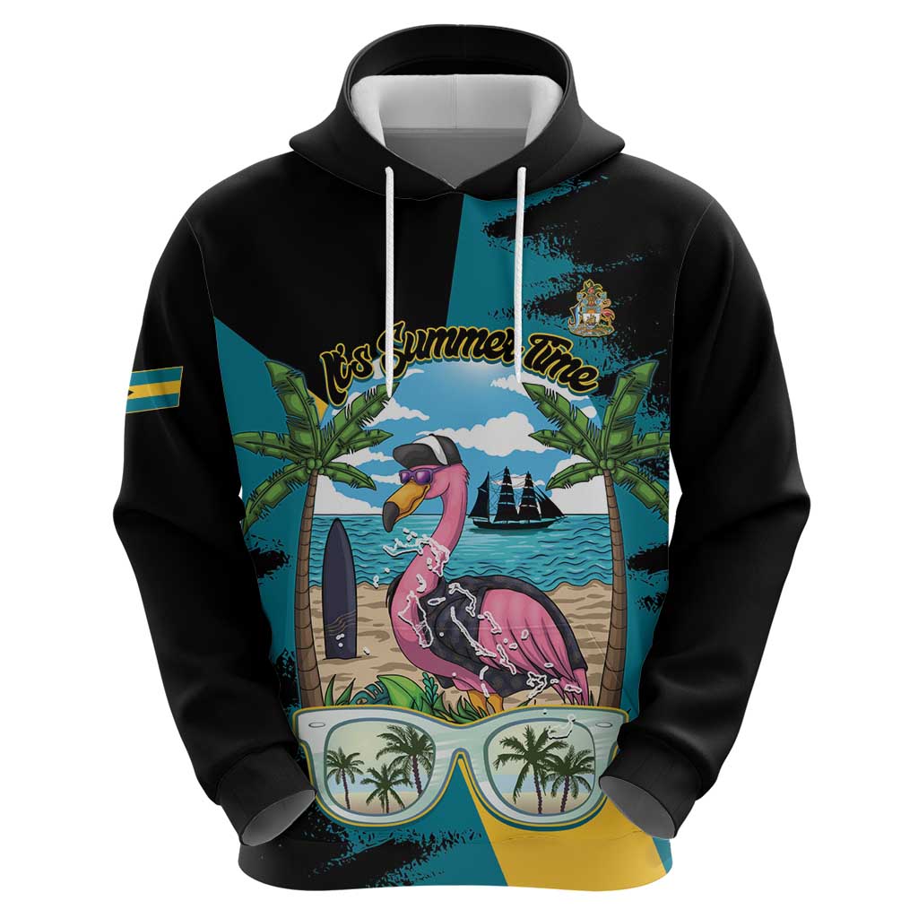 The Bahamas Flamingo Hoodie It's Summer Time LT14