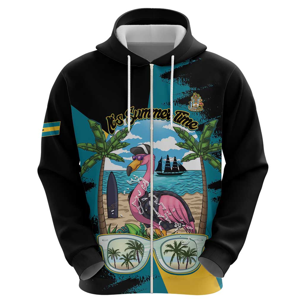 The Bahamas Flamingo Hoodie It's Summer Time LT14