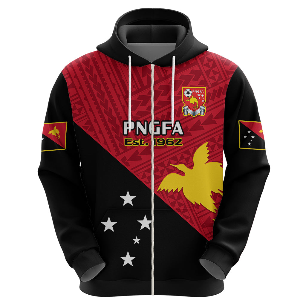 Personalised Papua New Guinea Football Hoodie Go PNG Polynesian Pattern Sporty Style LT14