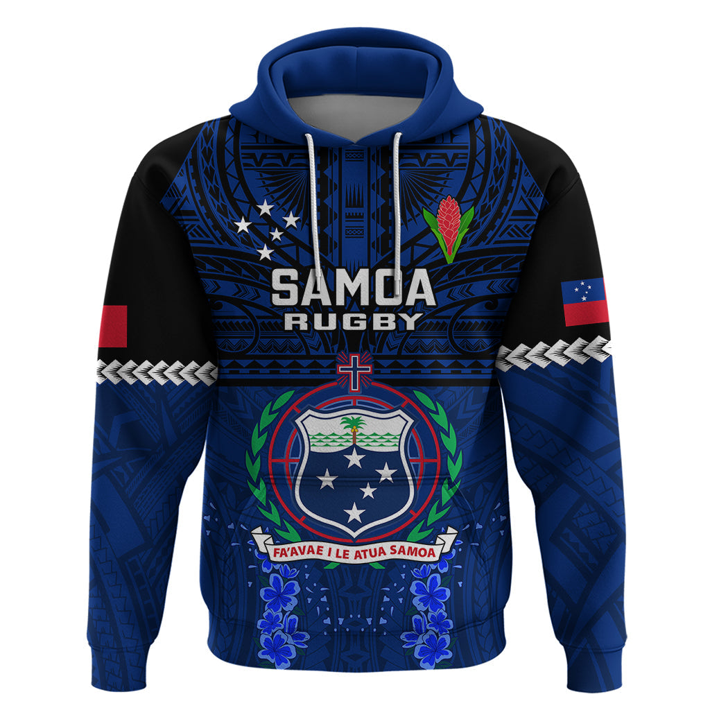 Custom Samoa Rugby Hoodie World Cup 2023 Go Champions Manu Samoa LT14