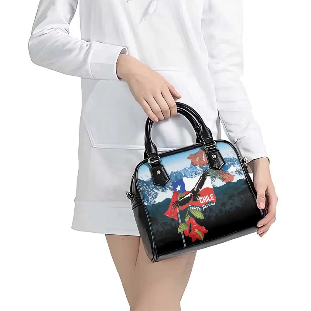 Chile Fiestas Patrias Shoulder Handbag Andean Condor Andes Mountains LT14
