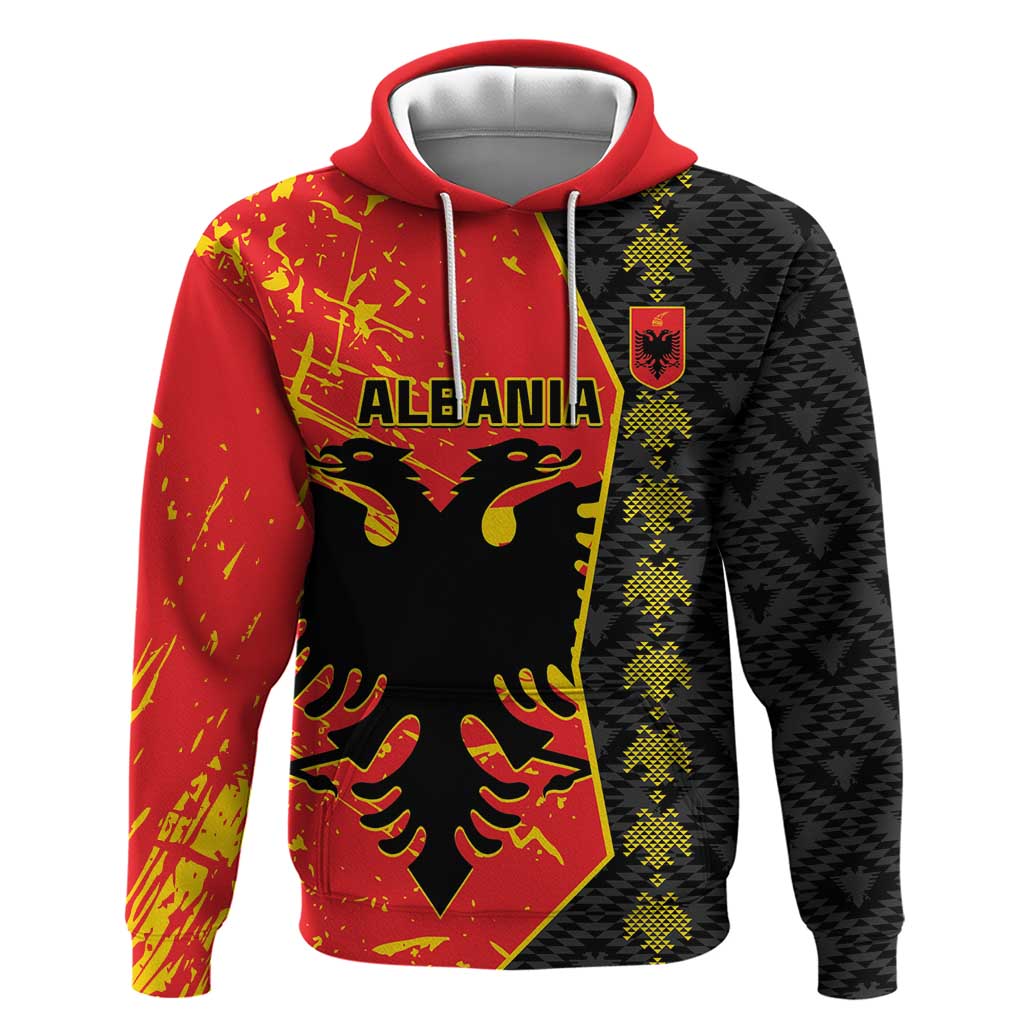 Albania Independence Day Hoodie Albanian Proud - Flag Color LT14