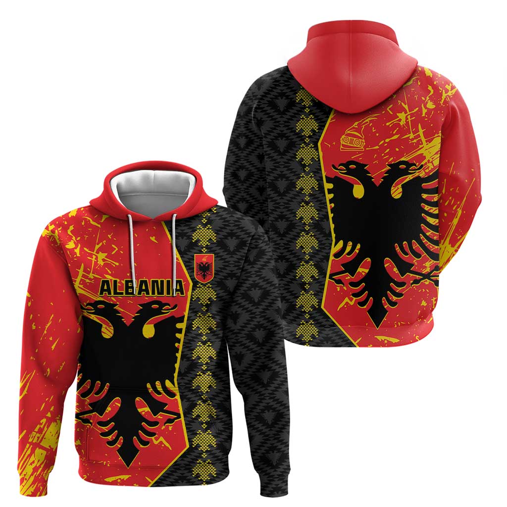 Albania Independence Day Hoodie Albanian Proud - Flag Color LT14