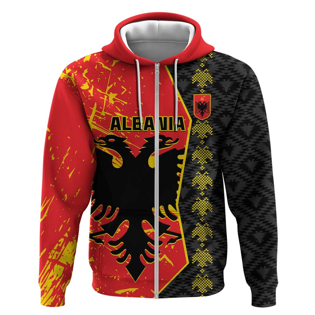 Albania Independence Day Hoodie Albanian Proud - Flag Color LT14