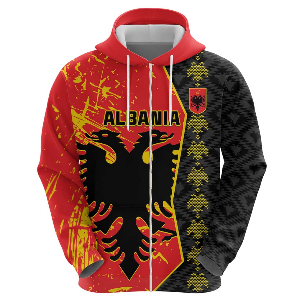 Albania Independence Day Hoodie Albanian Proud - Flag Color LT14