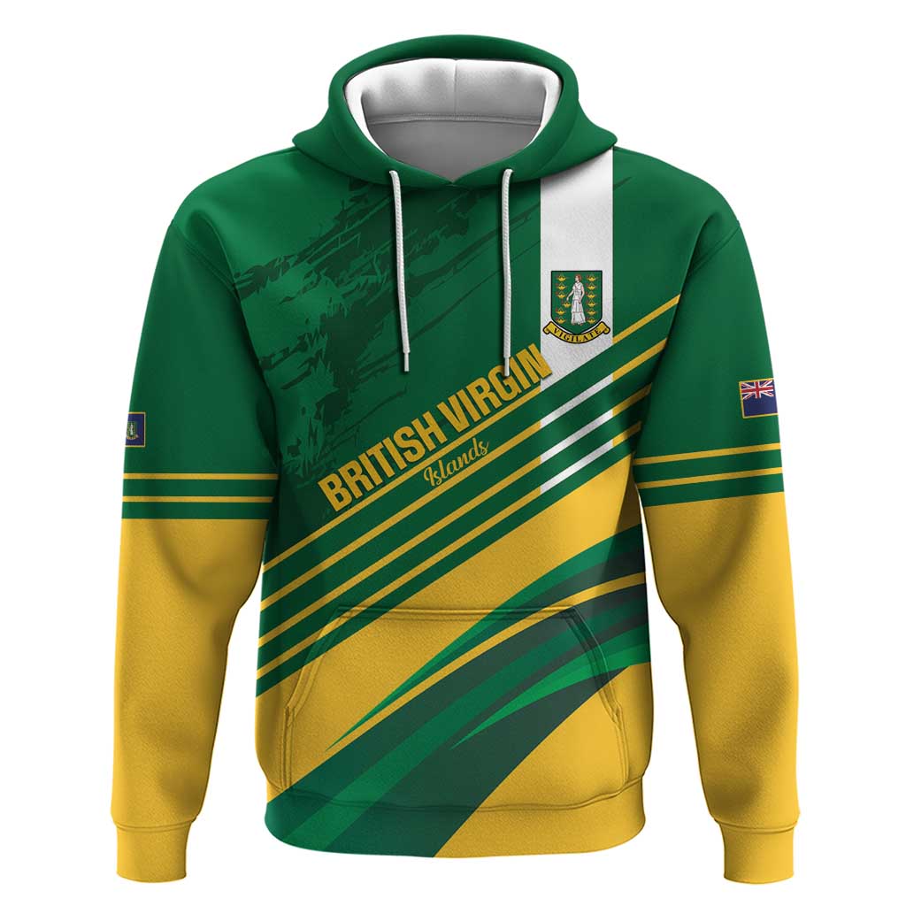 Custom British Virgin Islands Football Hoodie Come On Nature Boys LT14