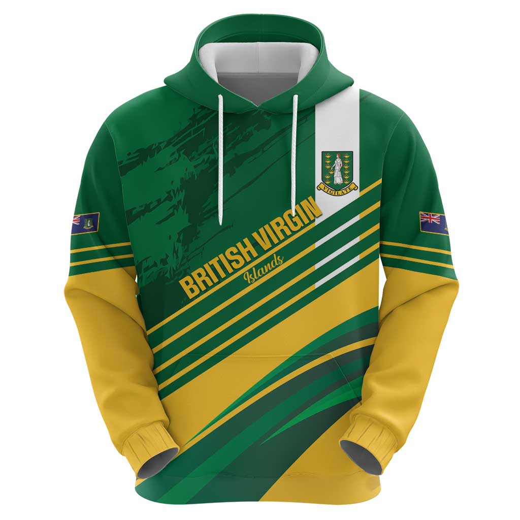 Custom British Virgin Islands Football Hoodie Come On Nature Boys LT14