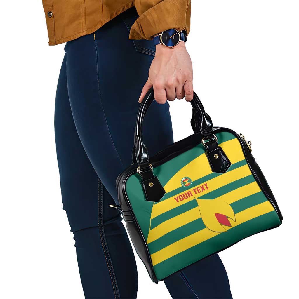 Custom Grenada Football Shoulder Handbag Go Spice Boys Green Version LT14