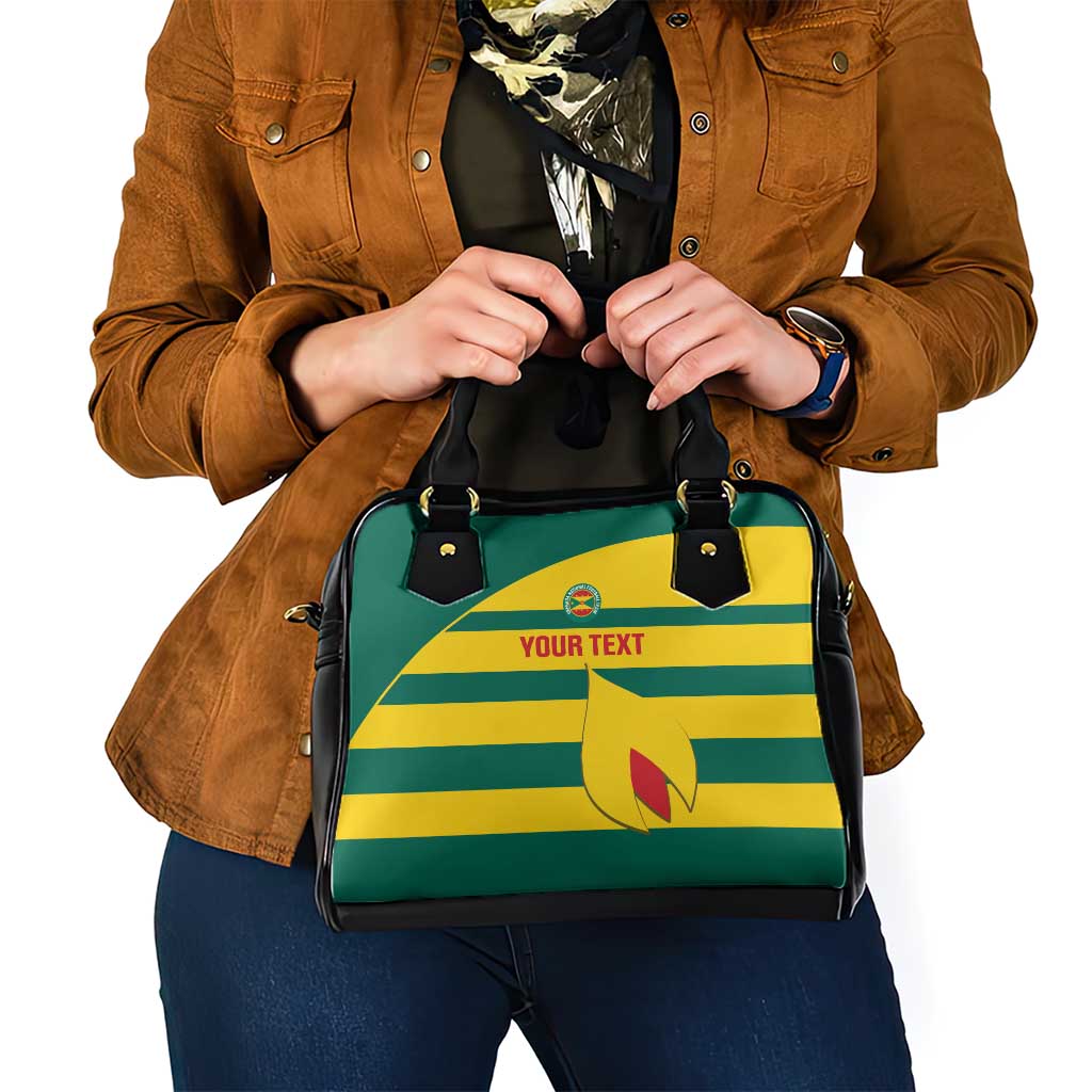 Custom Grenada Football Shoulder Handbag Go Spice Boys Green Version LT14