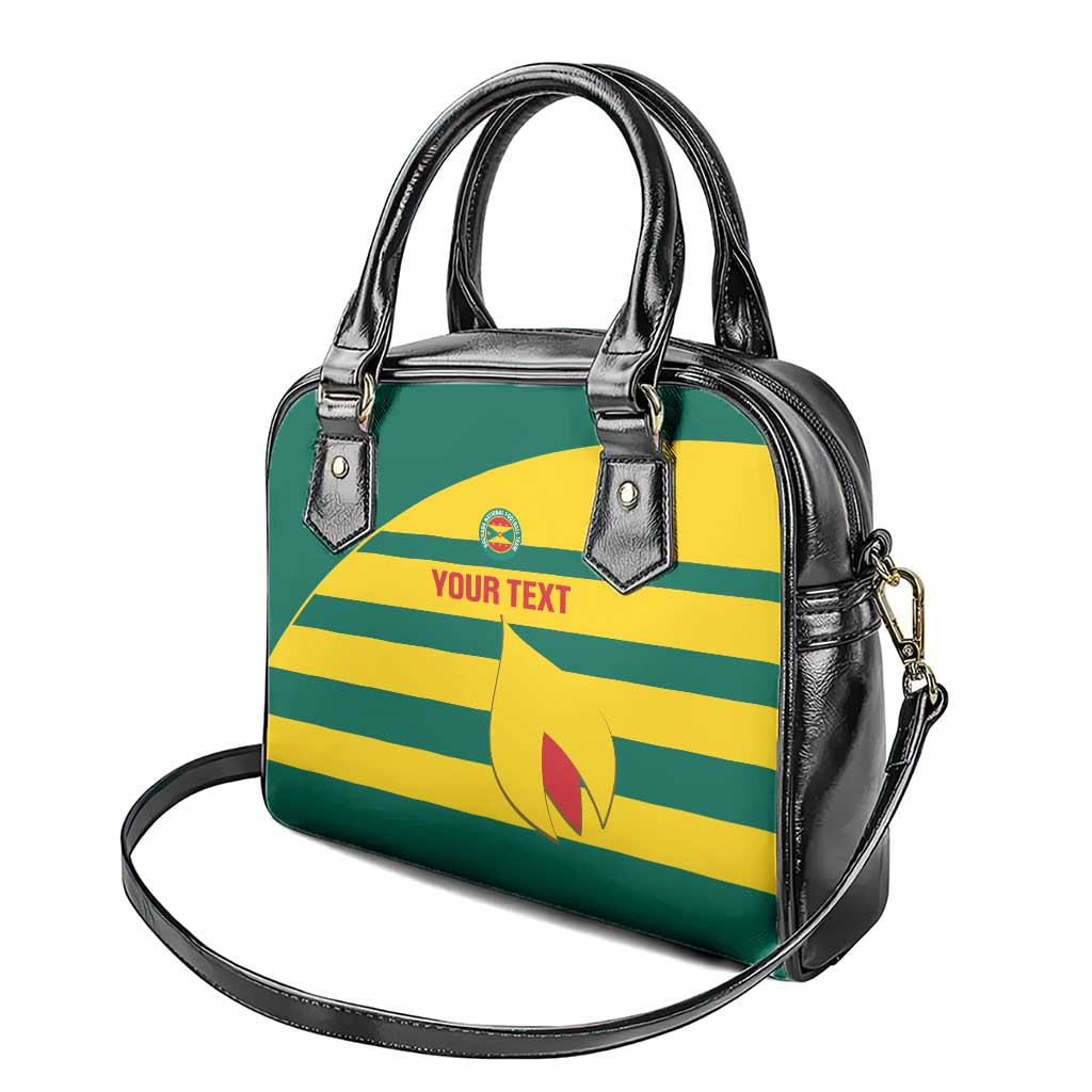 Custom Grenada Football Shoulder Handbag Go Spice Boys Green Version LT14