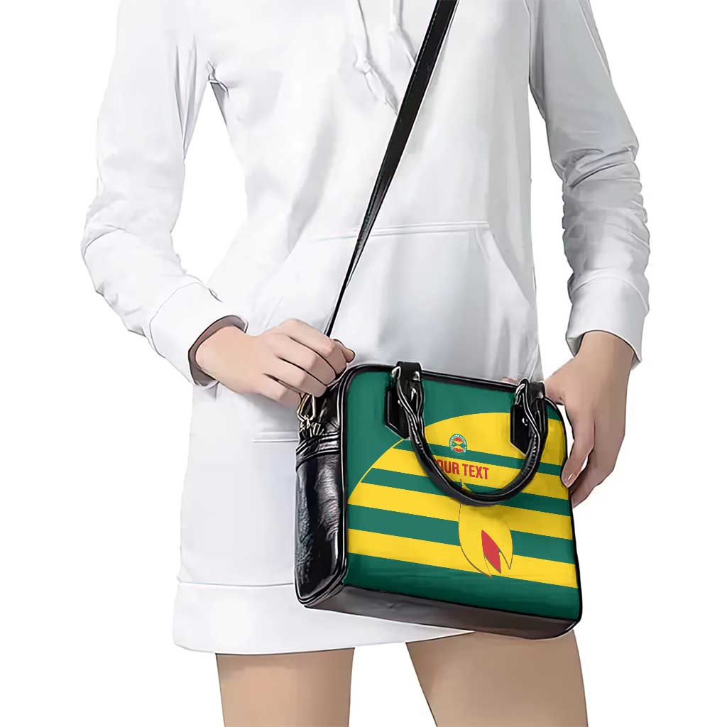 Custom Grenada Football Shoulder Handbag Go Spice Boys Green Version LT14