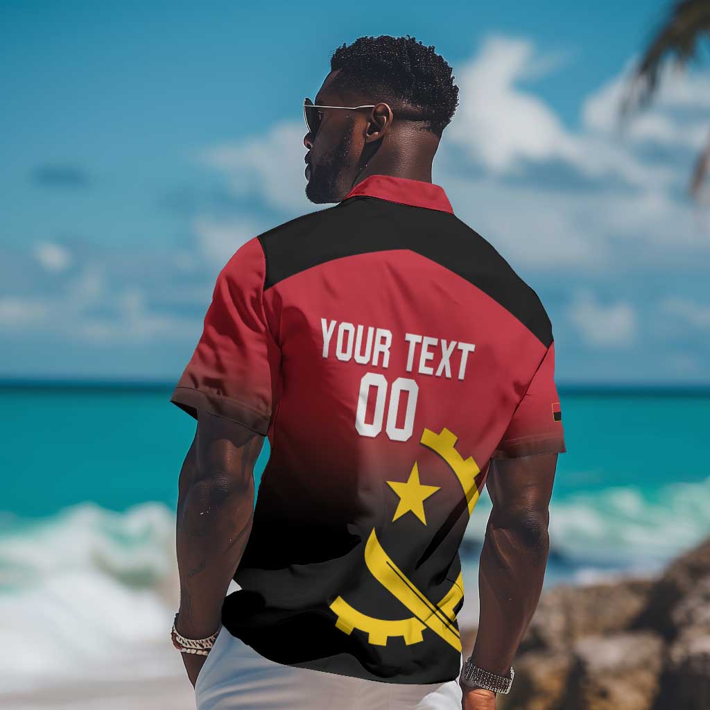 Afro Basketball Custom Angola Hawaiian Shirt Go Champions Angolan LT14
