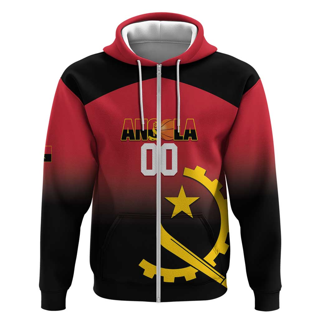 Angola Basketball Custom Hoodie Go Champions Angolan LT14