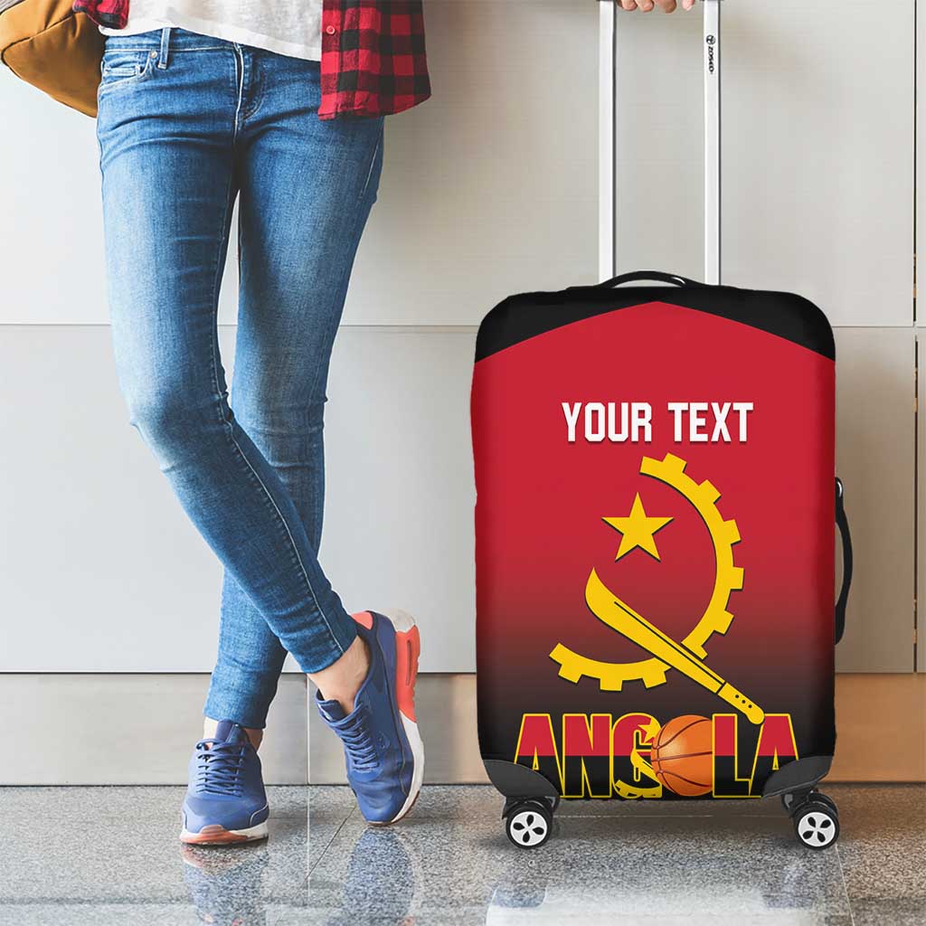 Angola Basketball Custom Luggage Cover Go Champions Angolan LT14